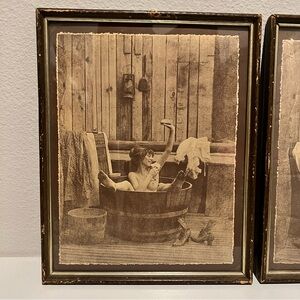 Vintage R. Hendrickson Tub Photographed Set